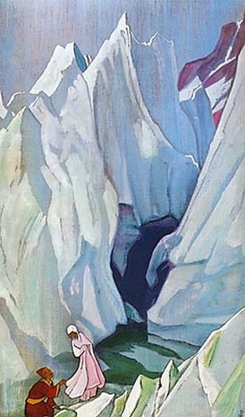 Nicholas Roerich, Colei che guida, 1924