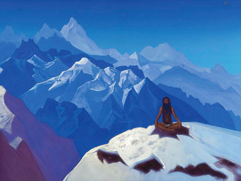 Nicholas Roerich - Sulle cime (Tumo)