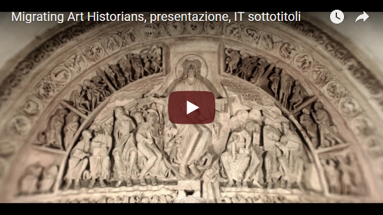 Video Migrating Art Historians, presentazione, IT sottotitoli