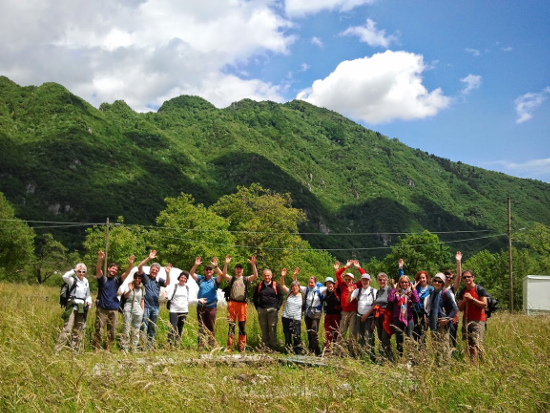 Corso di Deep Walking sull’altopiano del Tretto, vicino a Schio (VI)
