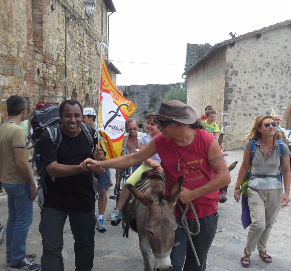 Monteriggioni, festival della viandanza – foto di Luca Gianotti