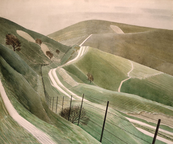 Eric Ravilious, Sentieri nel gesso