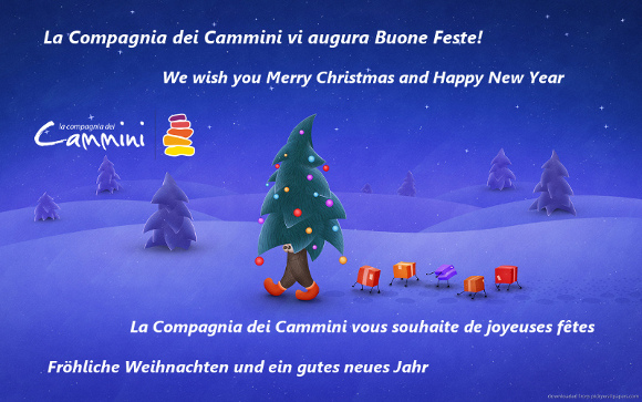 La Compagnia dei Cammini vi augura Buone Feste!