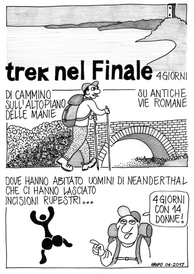 Trek nel Finale - Vignetta di Ranfo