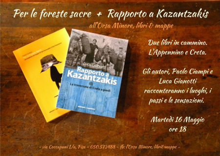 Per le foreste sacre + Rapporto a Kazantzakis - Orsa Minore, libri e mappe