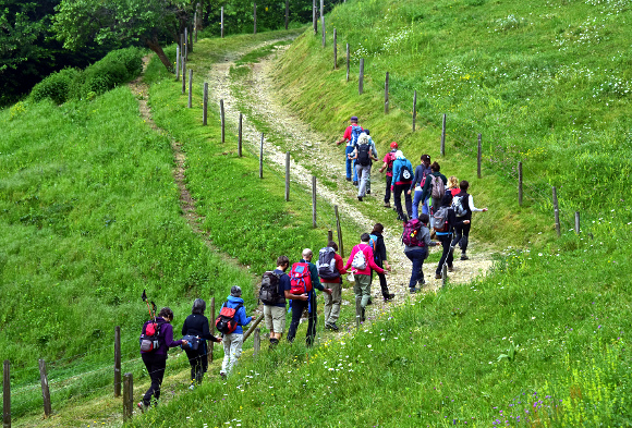 Corso di Deep Walking, Schio, In cammino, foto di Marco Adriani