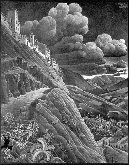 Litografia di Castrovalva (Escher)