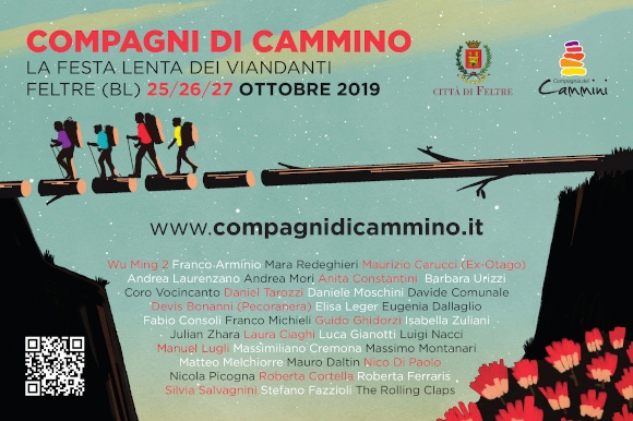 Compagni di Cammino. La festa lenta dei viandanti. Feltre (BL) 25/26/27 ottobre 2019