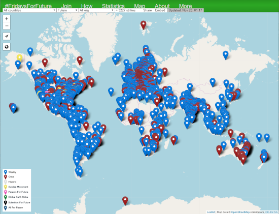 Mappa Fridays For Future