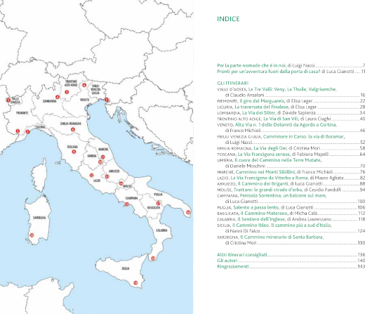 Cammina Italia: indice