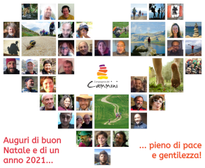 Auguri di buon Natale e di un anno 2021 pieno di pace e gentilezza