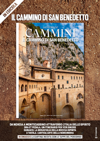 Meridiani Cammini. Il Cammino di San Benedetto. In edicola