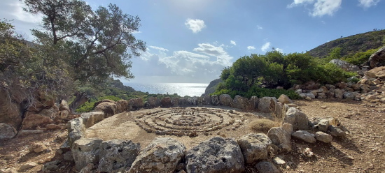 Creta, labirinto, foto Paola Croveri