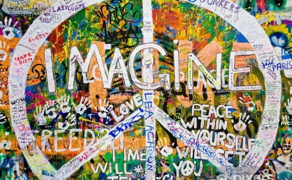 Imagine Freedom Love Peace within yourself