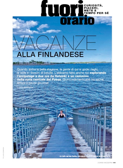 Donna Moderna, fuori orario. Vacanza alla finlandese