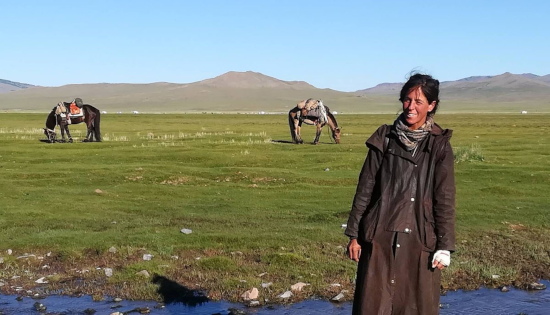 Paola Giacomini, Mongolia