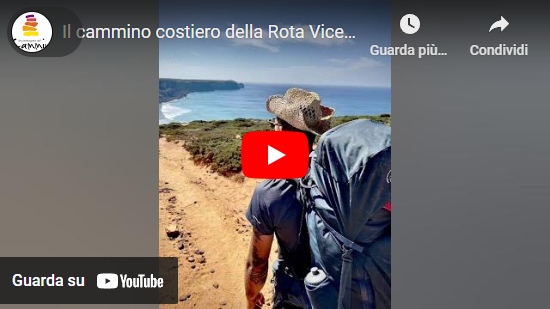 Il cammino costiero della Rota Vicentina. Video di Marco Menchetti
