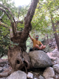 Gianluca, gole di Samaria