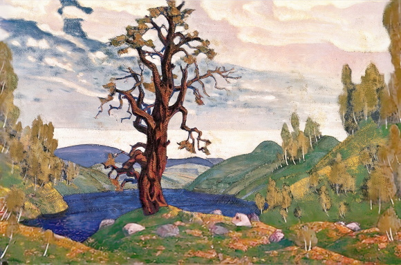 Nicholas Roerich, Bacio alla terra, scenografia per La sagra della primavera, 1912, Museo Nazionale russo di San Pietroburgo