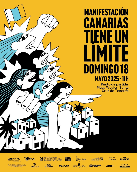 Manifestación Canarias tiene un límite