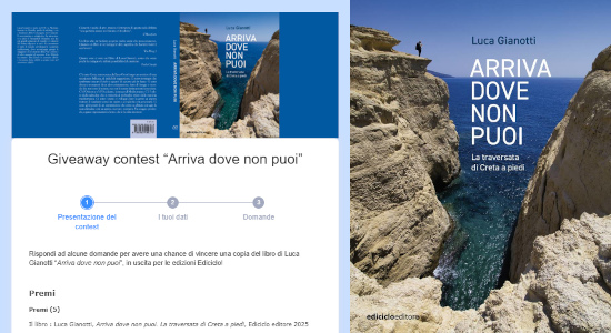 Giveaway contest "Arriva dove non puoi"