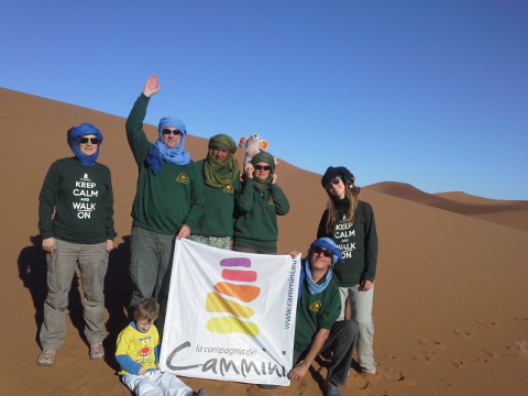 Guide della Compagnia dei Cammini nel deserto del Sahara