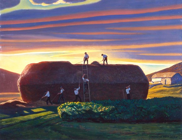 Rockwell Kent, Dan Ward’s Stack - Ireland, 1926/27, Hermitage Museum, San Pietroburgo