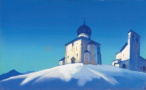 Nicholas Roerich - Cappella di San Sergio