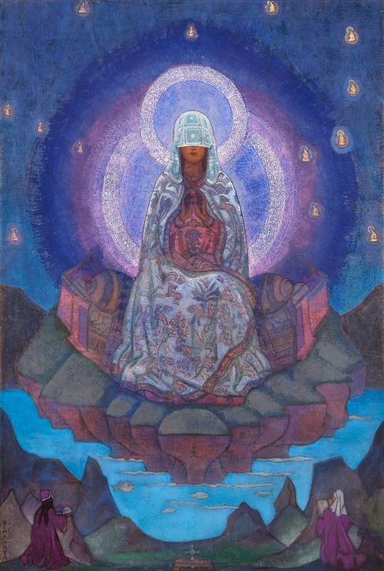 Nicholas Roerich, Madre della Terra, 1937. Tempera su tela, Nicholas Roerich Museum, New York