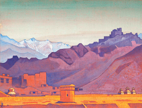 Nicholas Roerich - Sentiero verso il Tibet 1925