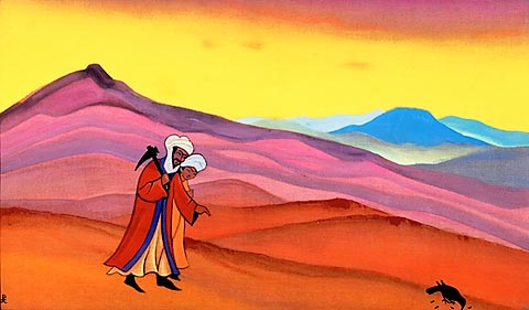 Nicholas Roerich - Shirin e Khosrov