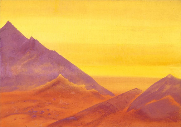 Nicholas Roerich - Alba, 1930