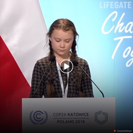 Video Cop 24, il discorso di Greta Thunberg per il clima che tutti dovremmo ascoltare