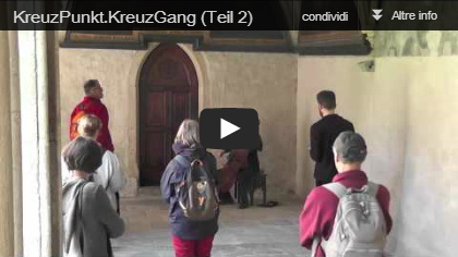 Video: Performance artistica di Robert e Elke Hager al Festival del camminare di Bolzano