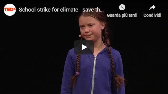 Conferenza TEDx di Greta Thunberg