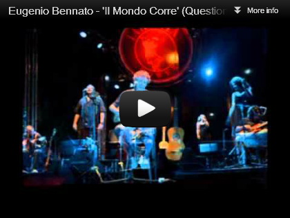 video Eugenio Bennato - Il mondo corre