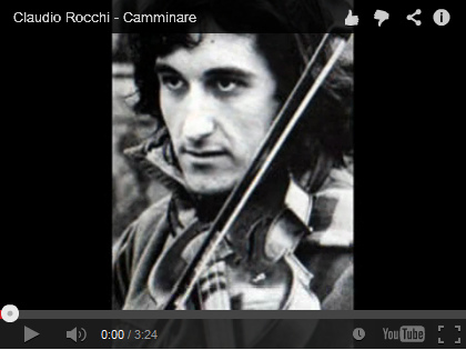 Video Claudio Rocchi: Camminare