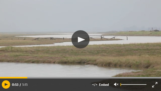 Video Robert Macfarlane's Untrue Island at Orford Ness
