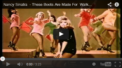 Video Nancy Sinatra - These Boots Are Made For Walkin'