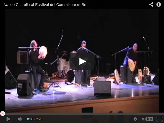 Video Nando Citarella al Festival di Camminare di Bolzano