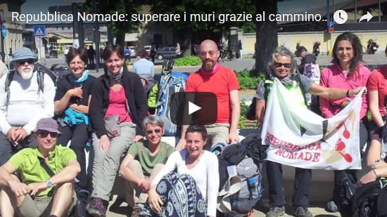 Video Repubblica Nomade: superare i muri grazie al cammino