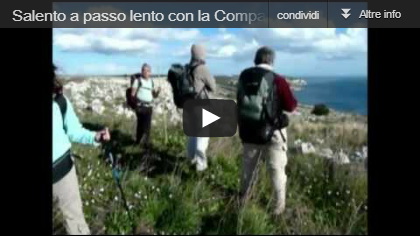 Video Salento a passo lento con la Compagnia dei Cammini