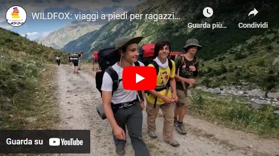 WILDFOX: viaggi a piedi per ragazzi e adolescenti